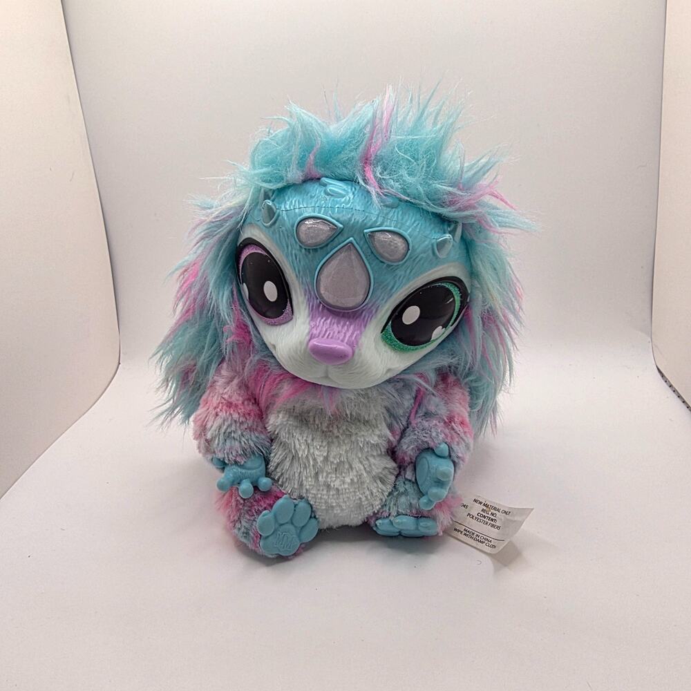 Magic Mixies Magical Misting Crystal Ball with Interactive 8 inch Blue Plush